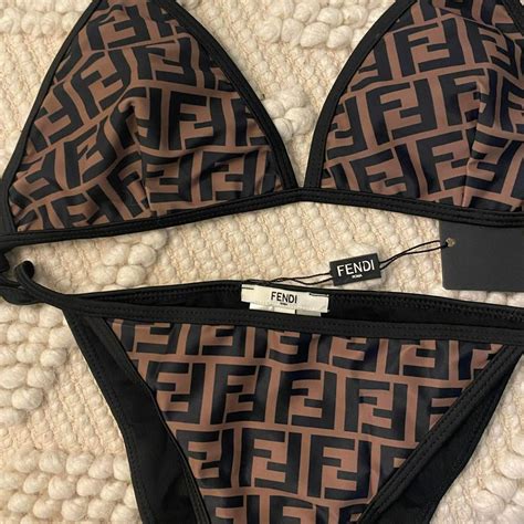 fendi bikini depop|Fendi Bikini Set 2 piece Brand New with tags. True .